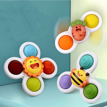 Spin 'n Stick | ¡Libera a tu hijo del aburrimiento con Stick y Spin! - 3 piezas